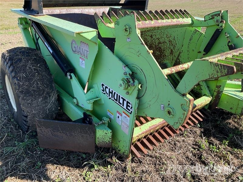 Schulte 2500 Giant 54 in Paddle Rock Picker Skupljači kamenja