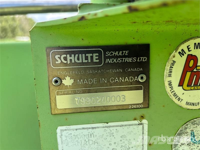 Schulte 8 ft 3-Point Snow Blower قاذفات الجليد