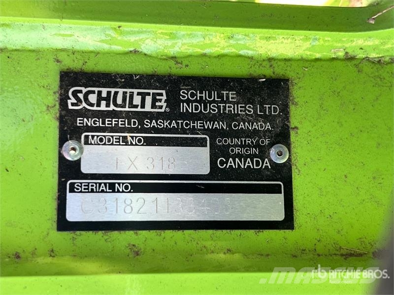 Schulte FX-318 18 ft Flex Wing Rotary Cutter Varrenmurskaimet