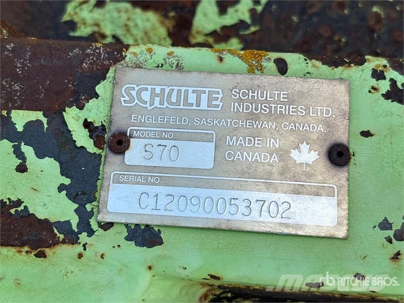 Schulte S70 Газонні і лукові косилки