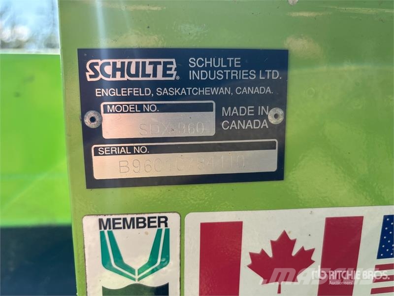 Schulte SDX-960 8 ft Snow Blower Snow throwers