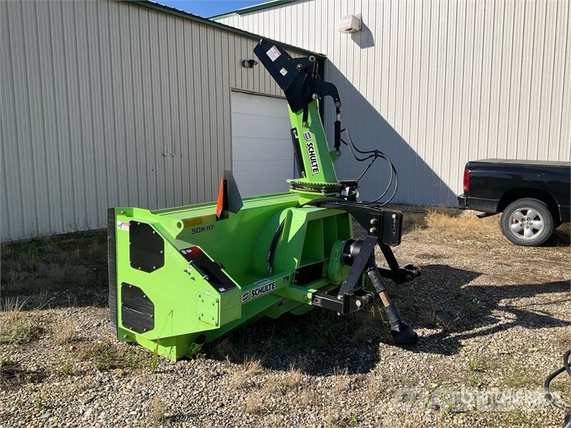 Schulte SDX117 9 ft 9 in 3-Point Snow Blower 제설기