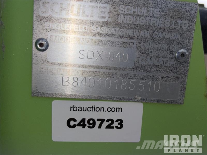 Schulte SDX840 7 ft Snow Blower Снегохвъргачки