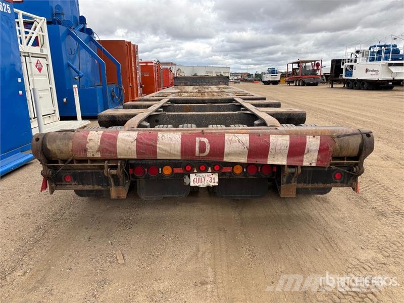 Scona 24LB 65 ft 24-Wheel Folding Neck Trailer Caricatore basso