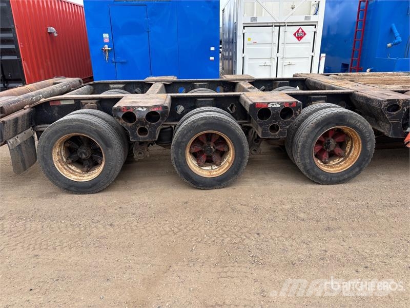 Scona 24LB 65 ft 24-Wheel Folding Neck Trailer Caricatore basso