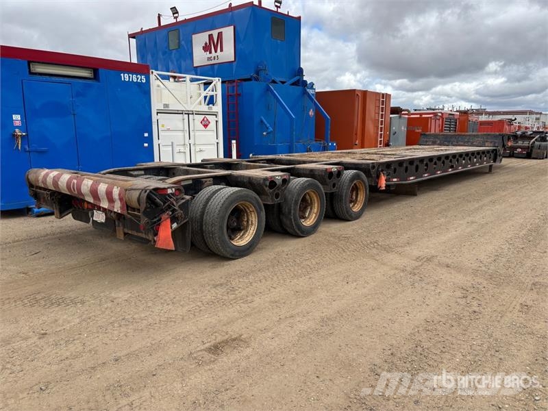Scona 24LB 65 ft 24-Wheel Folding Neck Trailer Caricatore basso