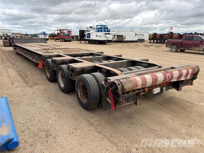 Scona 24LB 65 ft 24-Wheel Folding Neck Trailer Caricatore basso