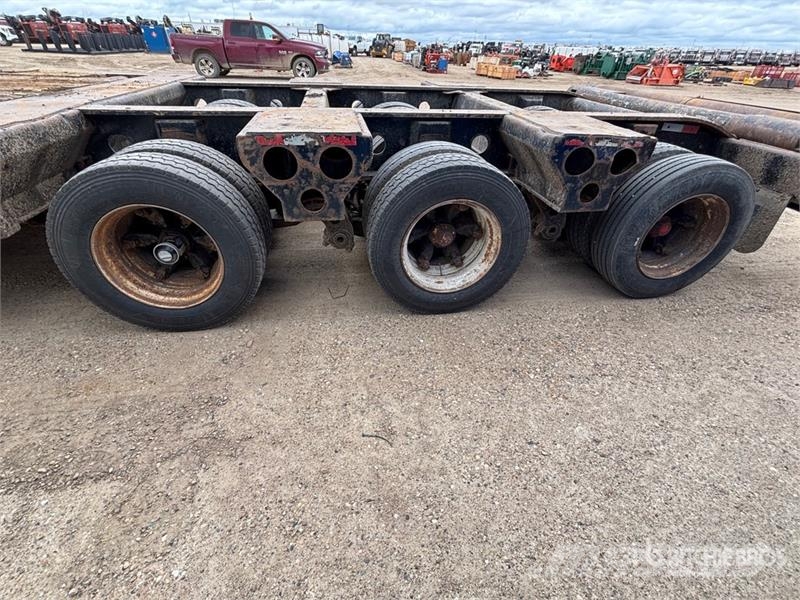 Scona 24LB 65 ft 24-Wheel Folding Neck Trailer Caricatore basso