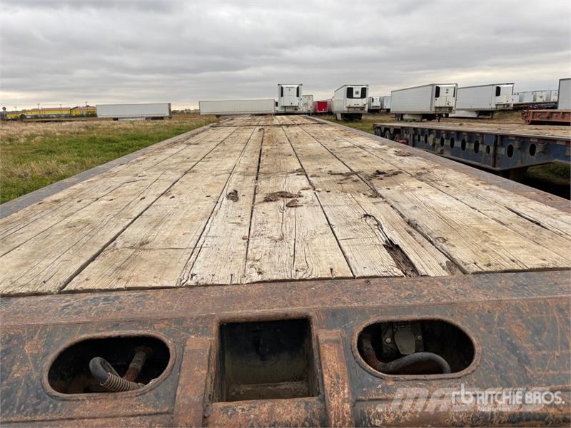 Scona 49 ft Tri/A Flatbed Oilfield Trailer Processutrustning