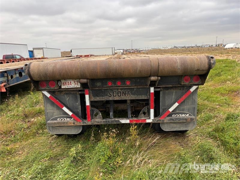 Scona 49 ft Tri/A Flatbed Oilfield Trailer Processutrustning