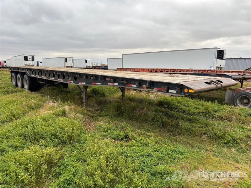 Scona 49 ft Tri/A Flatbed Oilfield Trailer Processutrustning