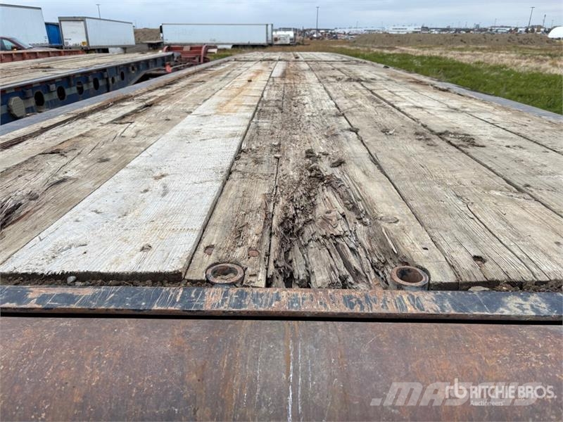 Scona 49 ft Tri/A Flatbed Oilfield Trailer Processutrustning