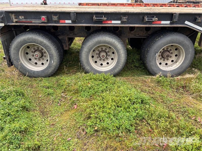 Scona 49 ft Tri/A Flatbed Oilfield Trailer Processutrustning