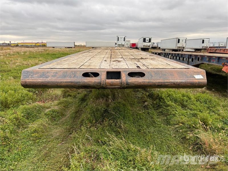 Scona 49 ft Tri/A Flatbed Oilfield Trailer Processutrustning