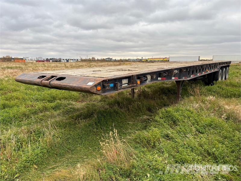 Scona 49 ft Tri/A Flatbed Oilfield Trailer Processutrustning