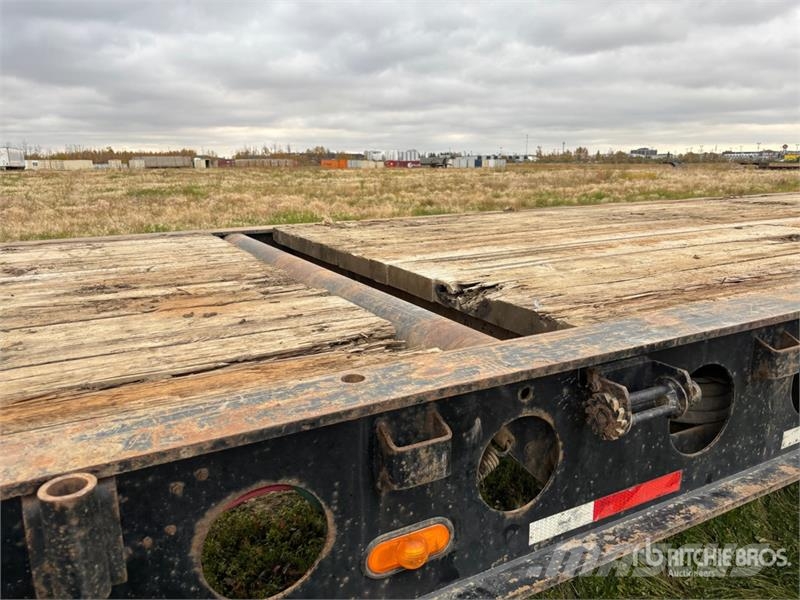 Scona 49 ft Tri/A Flatbed Oilfield Trailer Processutrustning