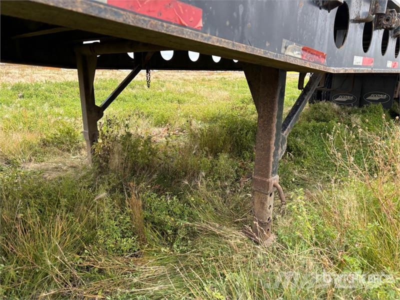 Scona 49 ft Tri/A Flatbed Oilfield Trailer Processutrustning