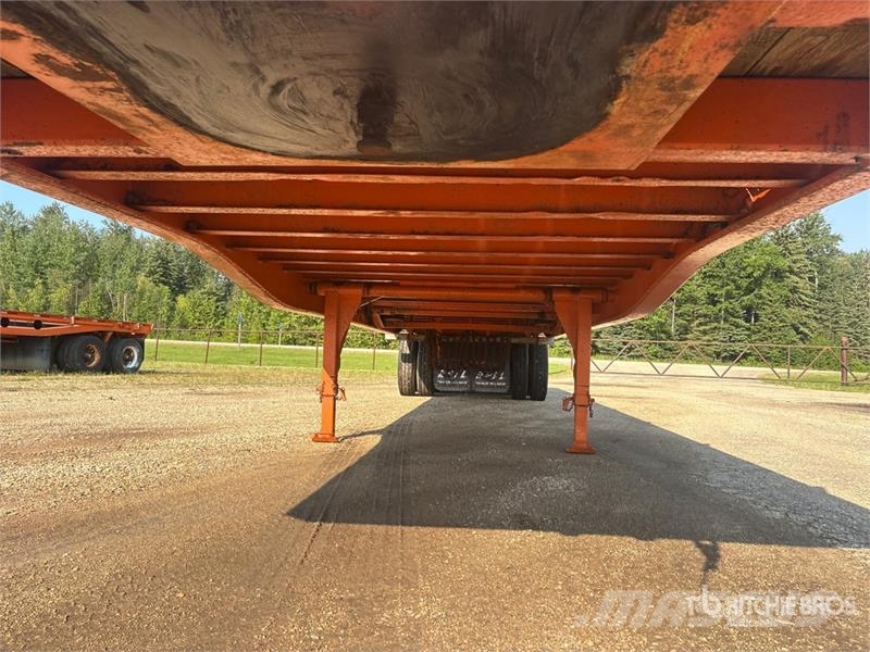 Scona 50 ft Tri/A Flatbed Oilfield Trailer 加工设备