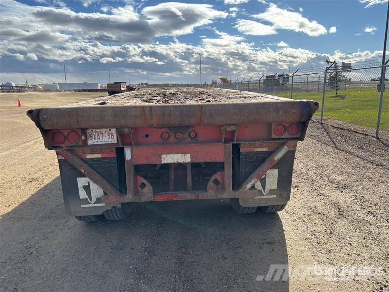 Scona 50 ft Tri/A Flatbed Oilfield Trailer Macchine utensili