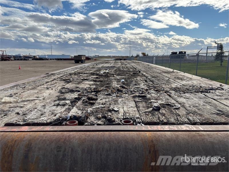 Scona 50 ft Tri/A Flatbed Oilfield Trailer Macchine utensili