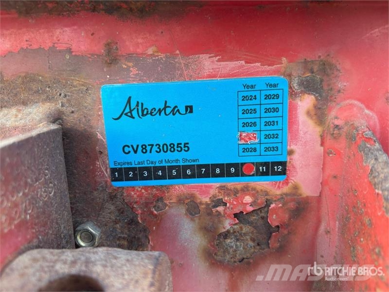 Scona 50 ft Tri/A Flatbed Oilfield Trailer Macchine utensili