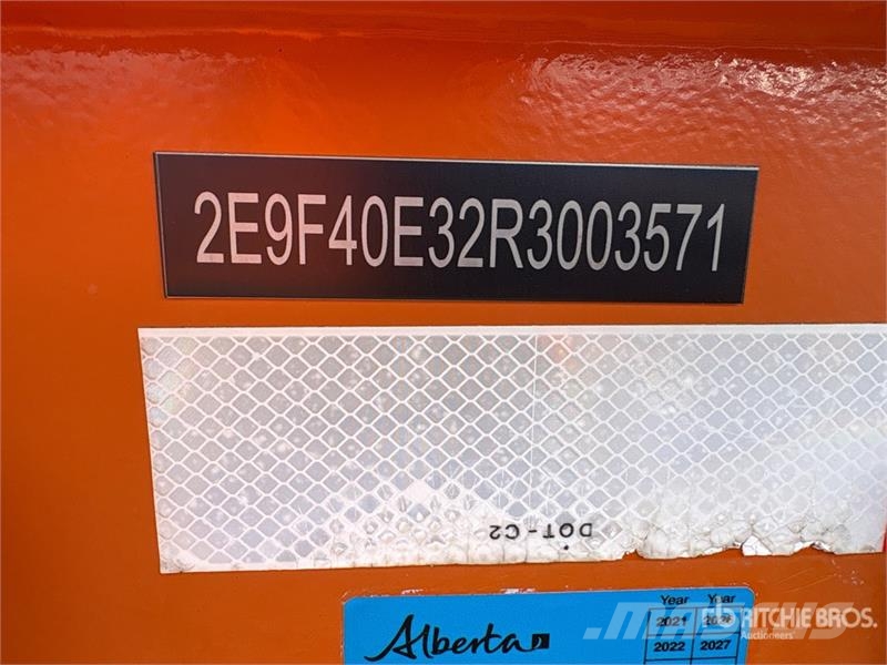 Scona 50 ft Tri/A Flatbed Oilfield Trailer 加工设备