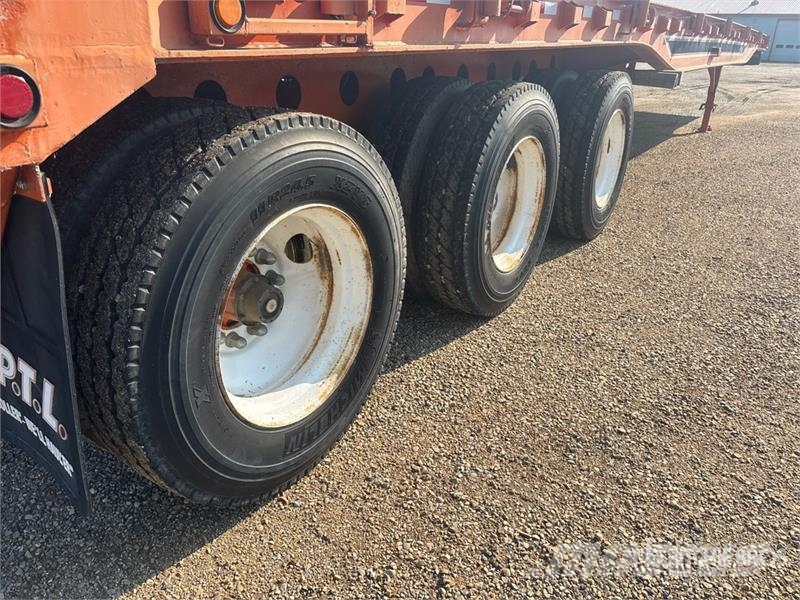 Scona 50 ft Tri/A Flatbed Oilfield Trailer 加工设备