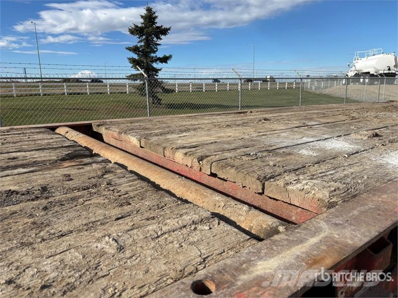 Scona 50 ft Tri/A Flatbed Oilfield Trailer Macchine utensili