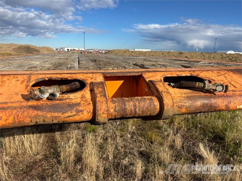  Scona 50 ft Tri/A Flatbed 50 Ton Oilfield Trailer  Verarbeitungsgeräte