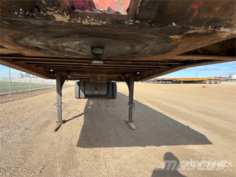 Scona 50 ft Tri/A Flatbed Oilfield Trailer Macchine utensili