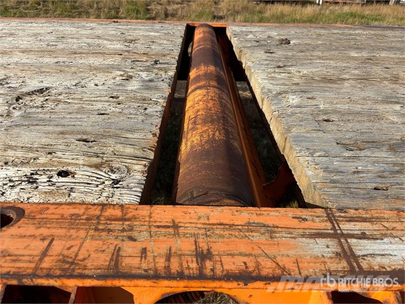  Scona 50 ft Tri/A Flatbed 50 Ton Oilfield Trailer  Verarbeitungsgeräte
