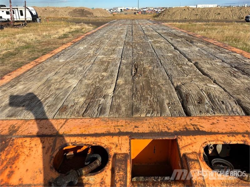  Scona 50 ft Tri/A Flatbed 50 Ton Oilfield Trailer  Verarbeitungsgeräte