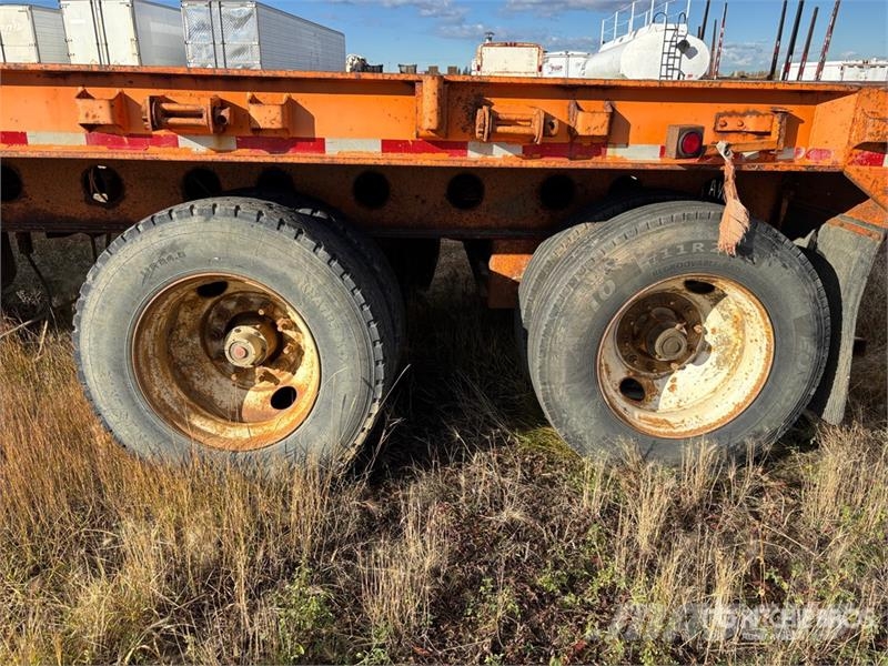  Scona 50 ft Tri/A Flatbed 50 Ton Oilfield Trailer  Verarbeitungsgeräte