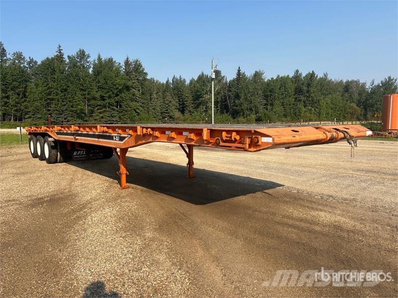 Scona 50 ft Tri/A Flatbed Oilfield Trailer 加工设备