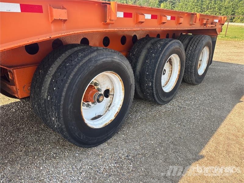 Scona 50 ft Tri/A Flatbed Oilfield Trailer 加工设备