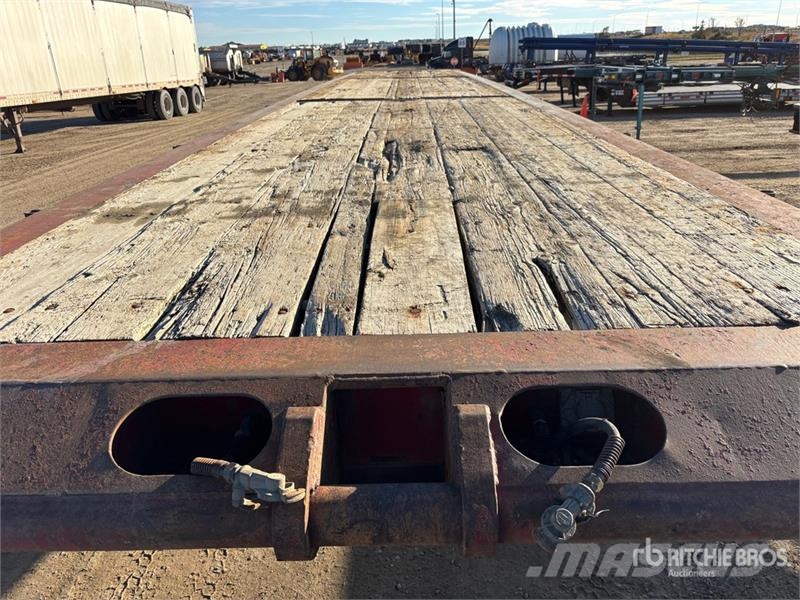 Scona 50 ton 53 ft Tri/A Flatbed Oilfield Trailer Előállítási eszközök