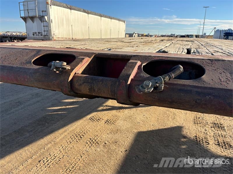 Scona 50 ton 53 ft Tri/A Flatbed Oilfield Trailer Előállítási eszközök