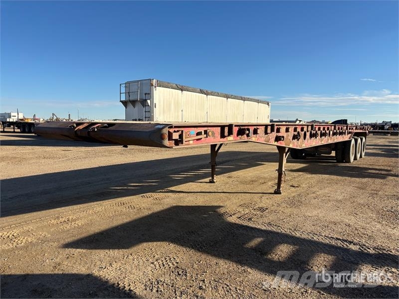 Scona 50 ton 53 ft Tri/A Flatbed Oilfield Trailer Előállítási eszközök