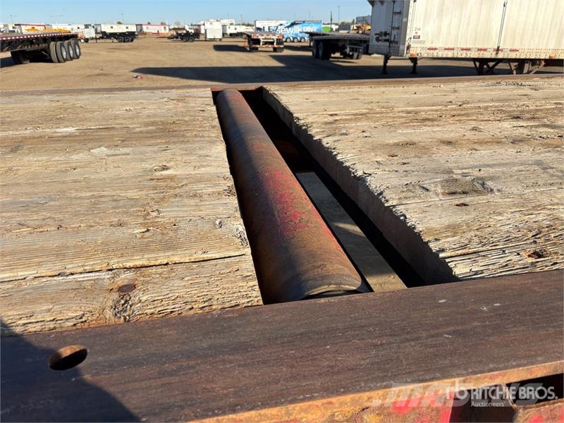 Scona 50 ton 53 ft Tri/A Flatbed Oilfield Trailer Előállítási eszközök