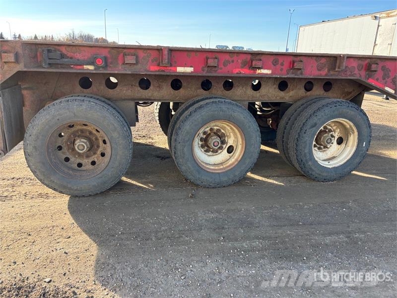 Scona 50 ton 53 ft Tri/A Flatbed Oilfield Trailer Előállítási eszközök