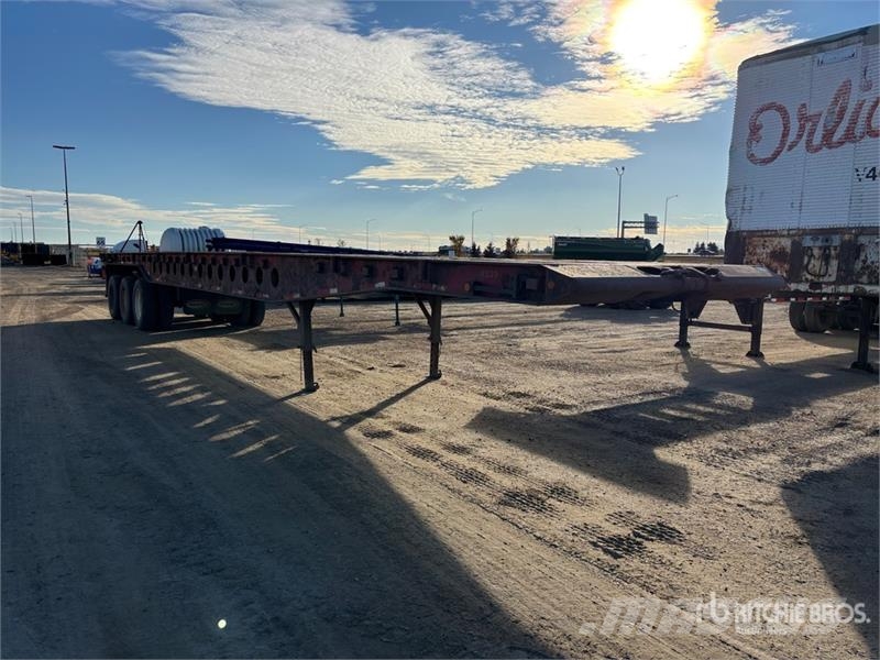 Scona 50 ton 53 ft Tri/A Flatbed Oilfield Trailer Előállítási eszközök