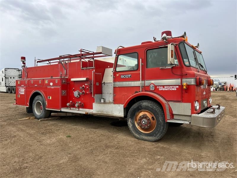 Scot Pierreville 4x2 Fire Truck (Inoperable) Gasilska vozila
