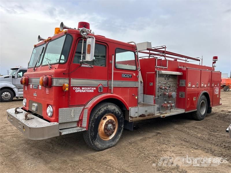 Scot Pierreville 4x2 Fire Truck (Inoperable) Gasilska vozila