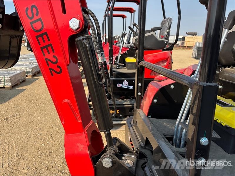  SDEE22-RED Mini Excavator (Unused) Miniexcavadoras