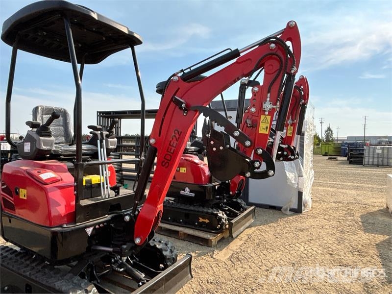 SDEE22-RED Mini Excavator (Unused) Mini Escavadoras <7t