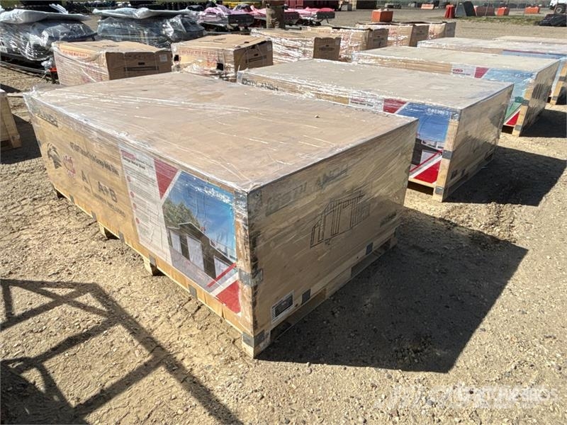  SDL4230TGMS 42 ft x 30 ft Triple Garage Metal Shed Stahlrahmenaufbauten