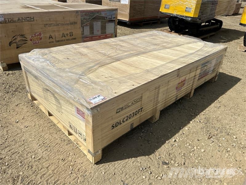 Sdlanch C2030FT 20 ft x 30 ft Carport (Unused) Stahlrahmenaufbauten