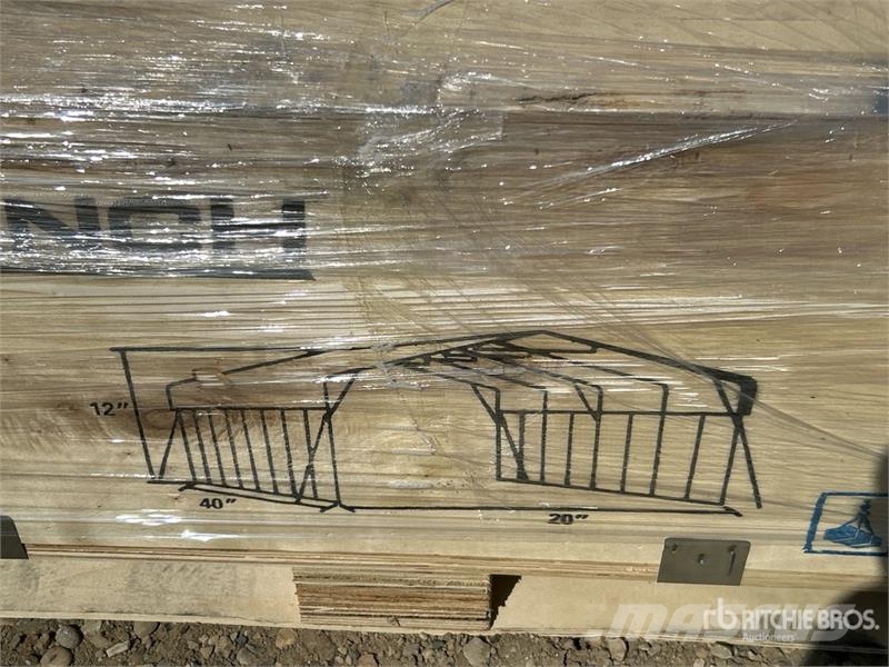 Sdlanch SDL2040FT 20 ft x 40 ft Carport (Unused) Stahlrahmenaufbauten
