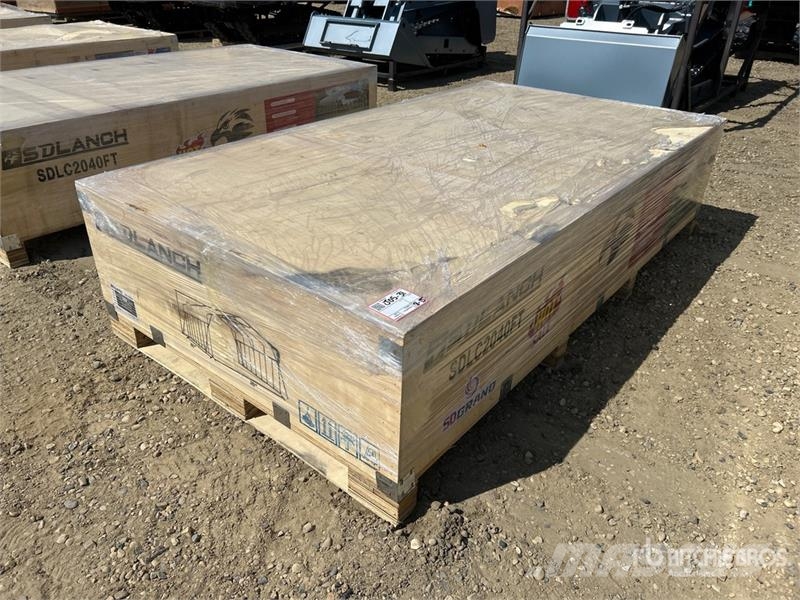  Sdlanch SDLC2040FT 20 ft x 40 ft Carport (Unused) Stahlrahmenaufbauten