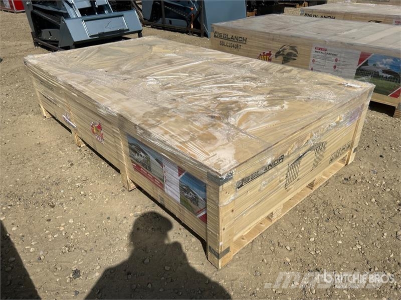SDLC2030FT 20 ft x 30 ft Carport (Unused) Stahlrahmenaufbauten